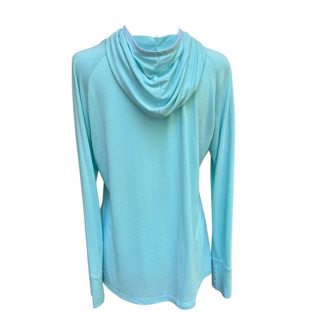 Free Fly Aqua Sun Bamboo Protective Outdoor Hoodie Size Medium - Picture 3 of 11